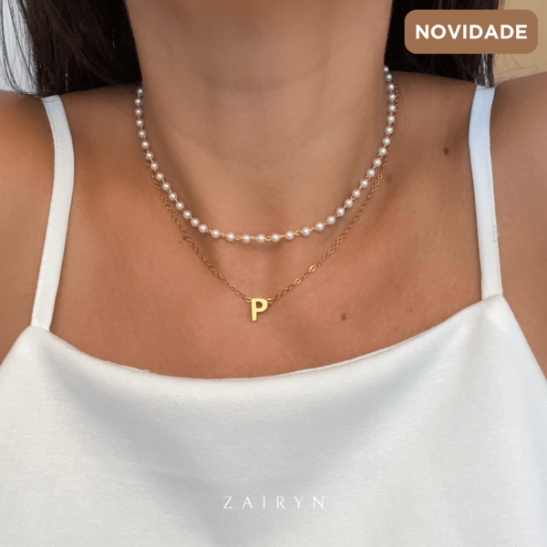 Choker Amy Pérolas