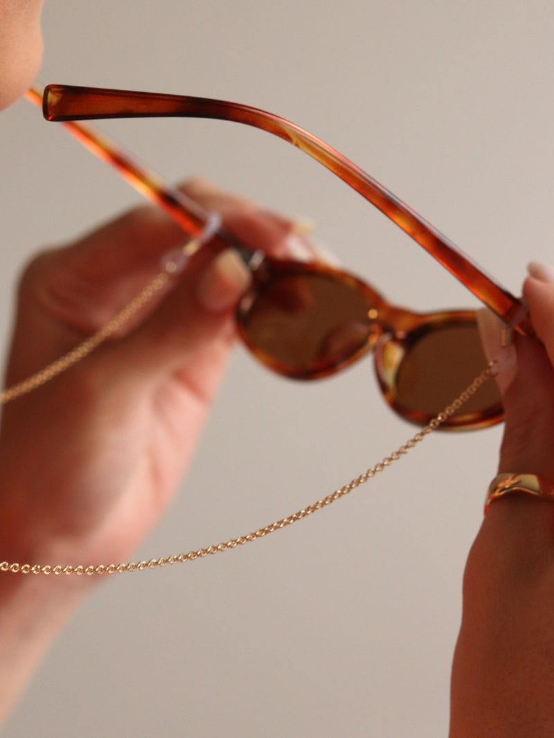 Corrente de óculos Classic Ouro 18k