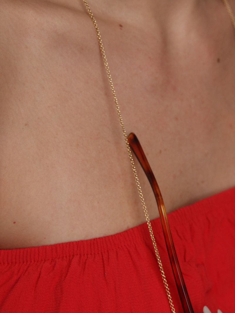 Corrente de óculos Classic Ouro 18k