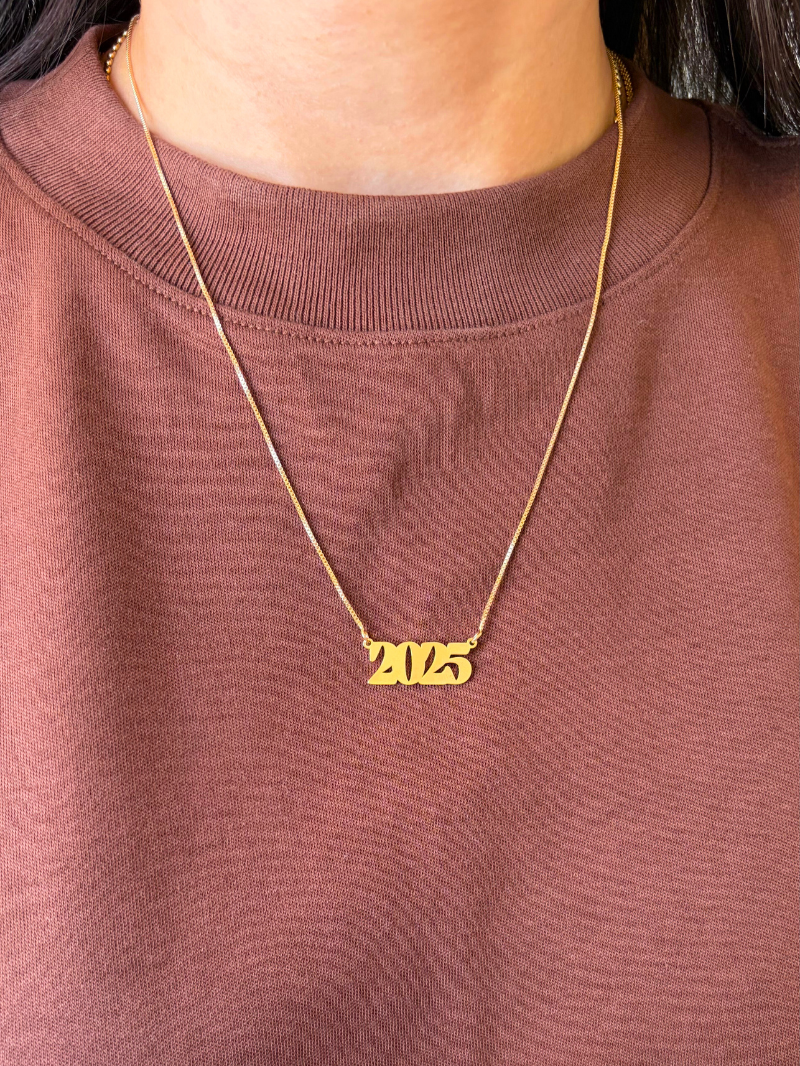 Colar Personalizado com Ano