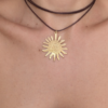 Choker Sol Ouro 18k